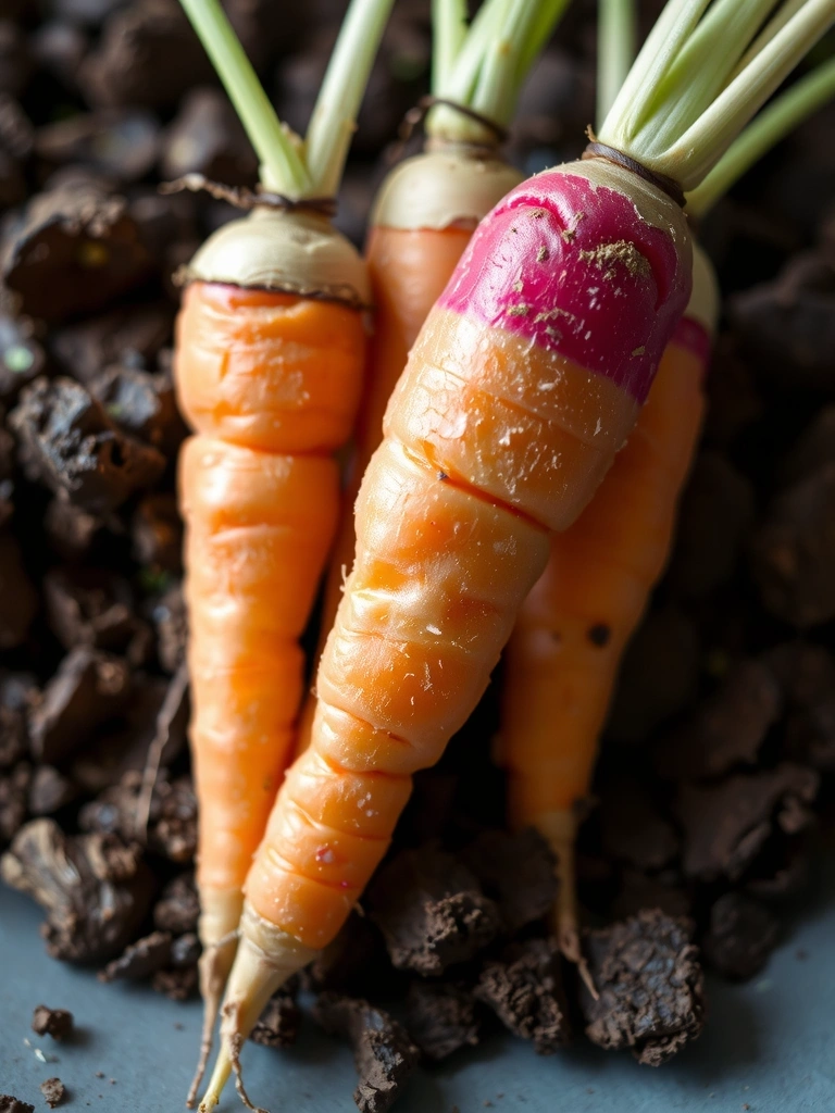 Frisches Wurzelgemüse