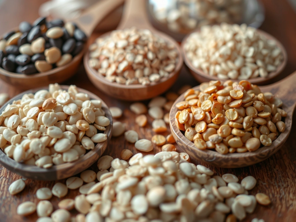 Linsen und Hülsenfrüchte